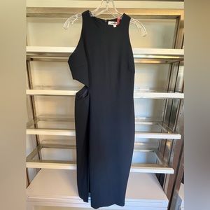 Elizabeth & James Navy Cutout Sleeveless Dress